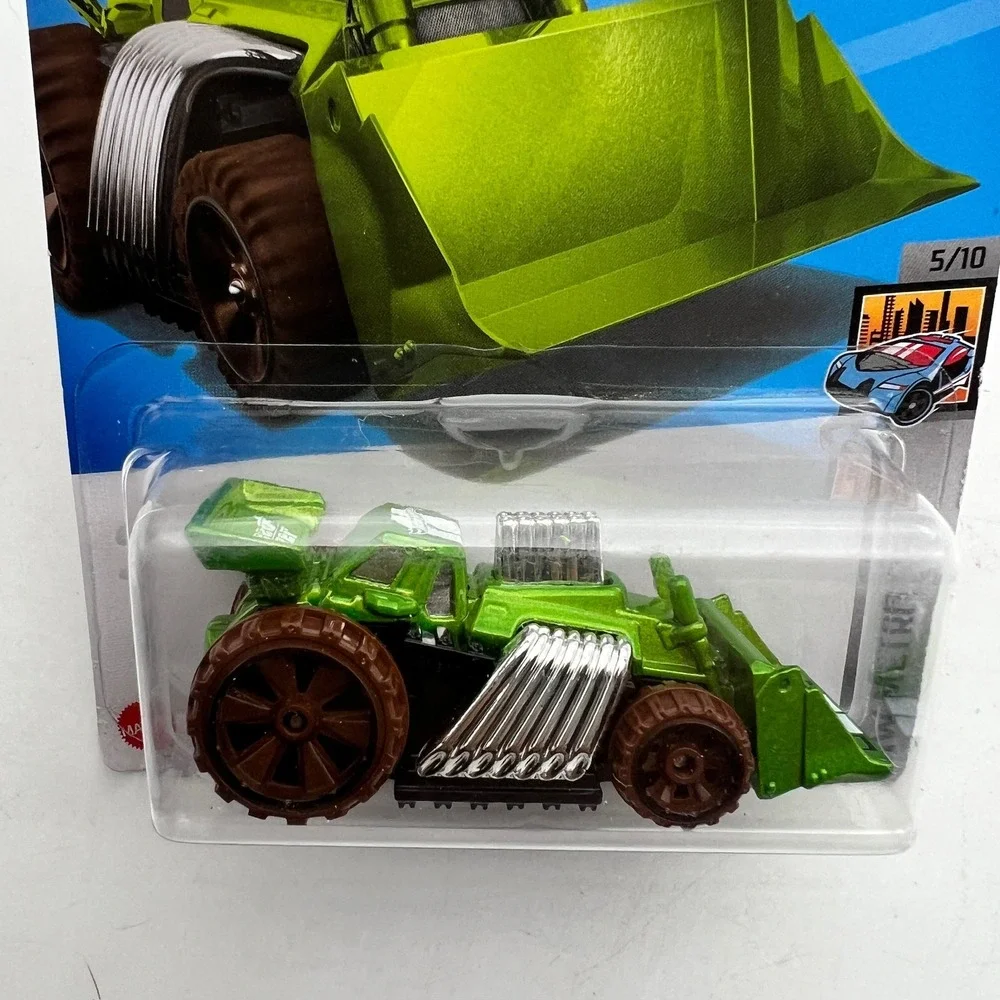 Hot Wheels Speed Dozer Green HW Metro 5/10 Lets Race 147/250 Diecast Car HTB17